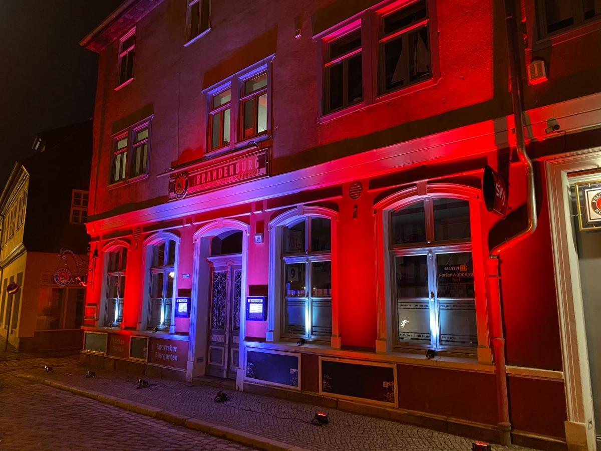 Апартаменты Gaststaette Brandenburg Нордхаузен Экстерьер фото